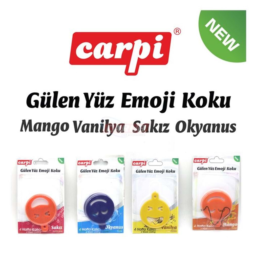 CARPİ ASMALI KOKU EMOJİ KARIŞIK