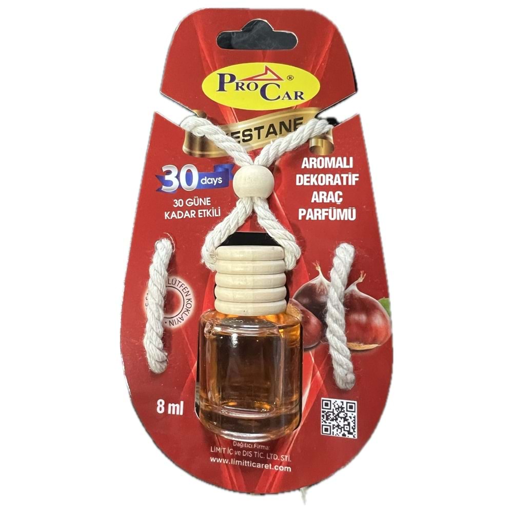 PROCAR AYNA ASMALI KOKU 8ML - KESTANE