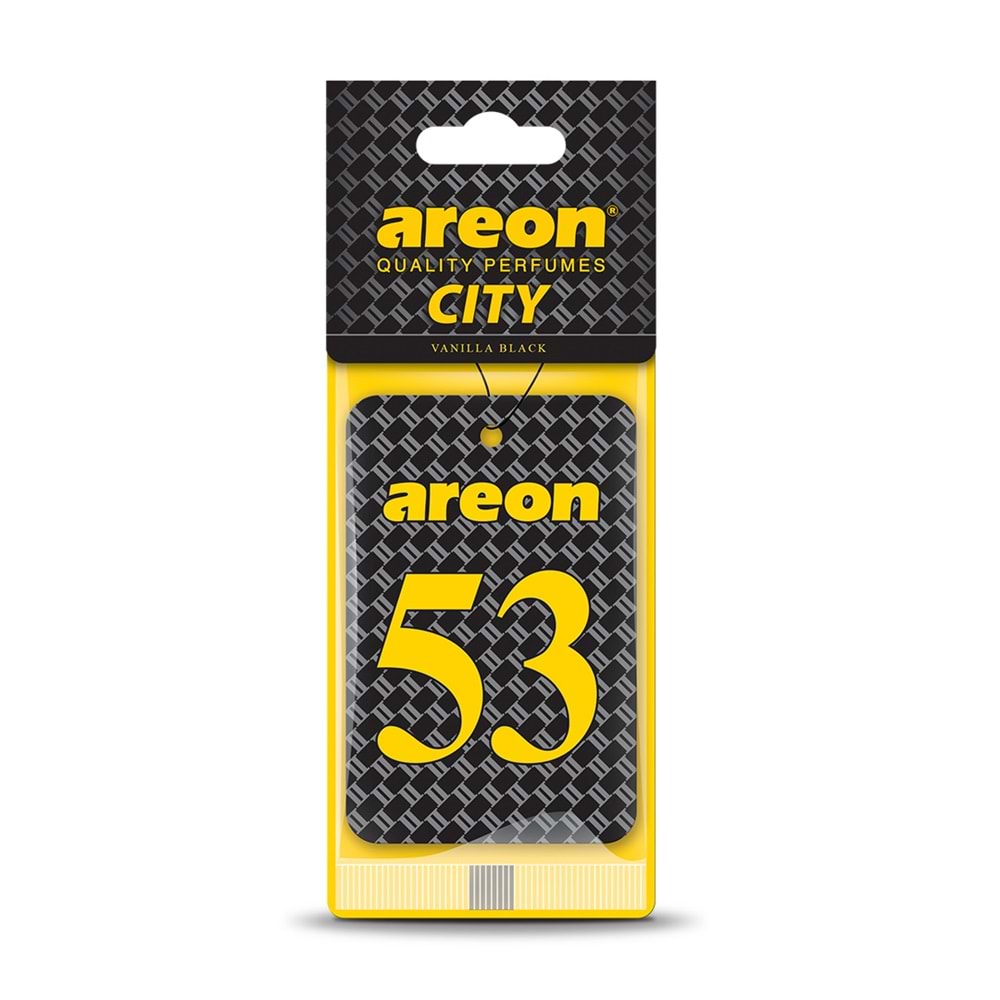Areon City 53 Vanilla Black