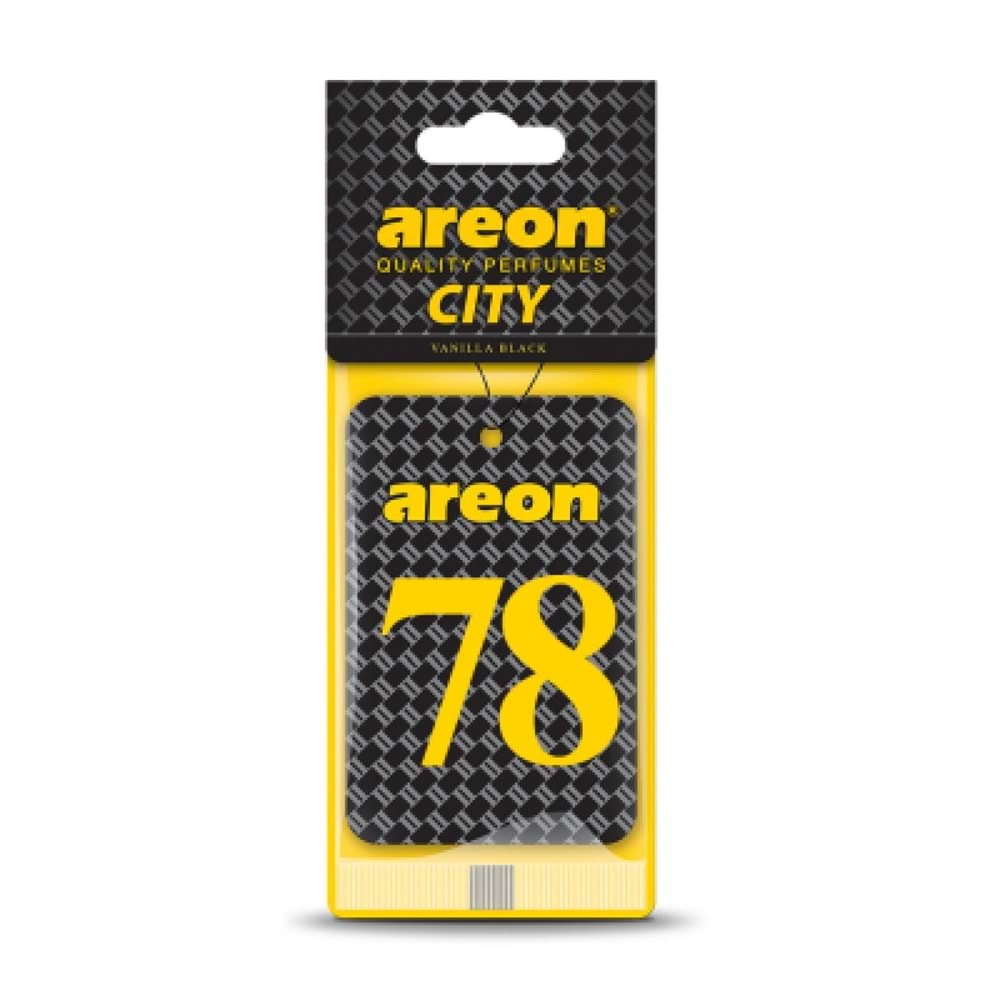 Areon City 78 Vanilla Black