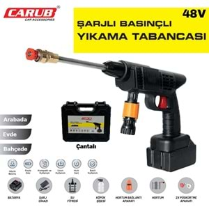 CARUB OTO YIKAMA TABANCASI ŞARJLI BASINÇLI