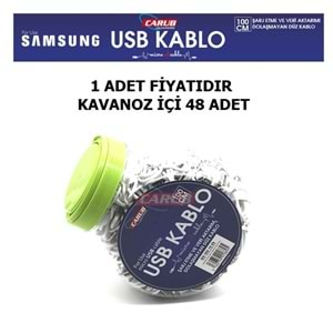 USB KABLO SAMSUNG KAVONOZ TİP CARUB