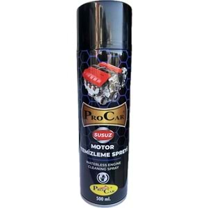 PROCAR AEROSOL SUSUZ MOTOR TEMİZLEME SPREYİ 500ML