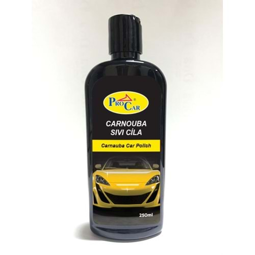 PROCAR CARNOUBA SIVI CİLA 250ML