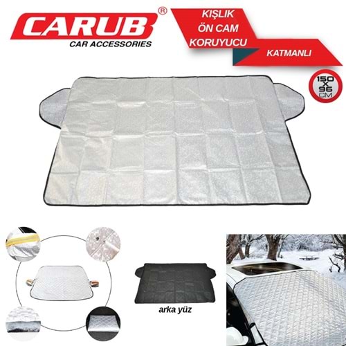 CARUB KIŞLIK ÖN CAM KORUYUCU KATMANLI 150X116CM 4953740