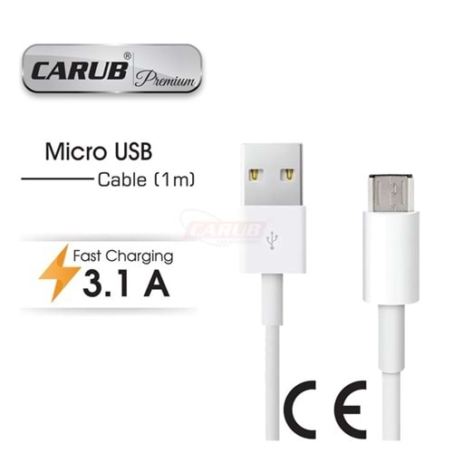 CARUB ŞARJ KABLOSU USB SAMSUNG 1METRE 5901854