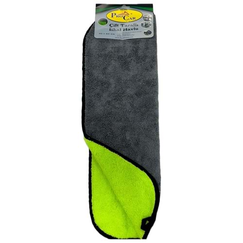 PROCAR ÇİFT TARAFLI İTHAL HAVLU 40X60CM BEZ