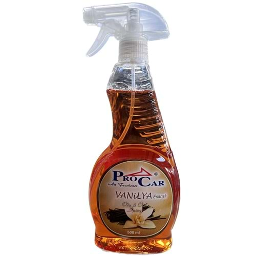 PROCAR KOKU SPREY 500 ML. OTO VE ODA PARFÜMÜ - VANİLYA