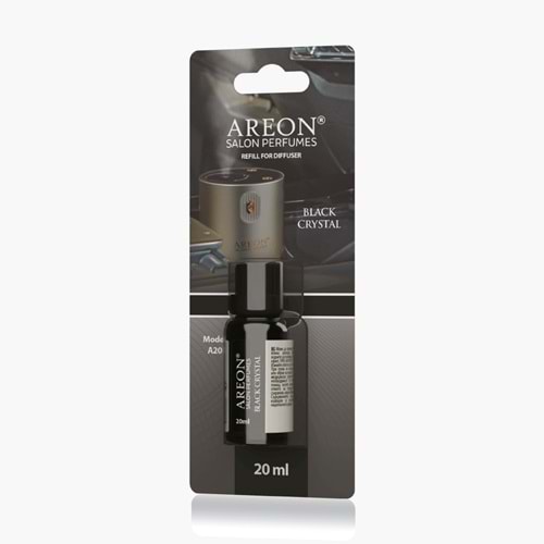 Areon Car Perfume Refill 20ml Black Crystal