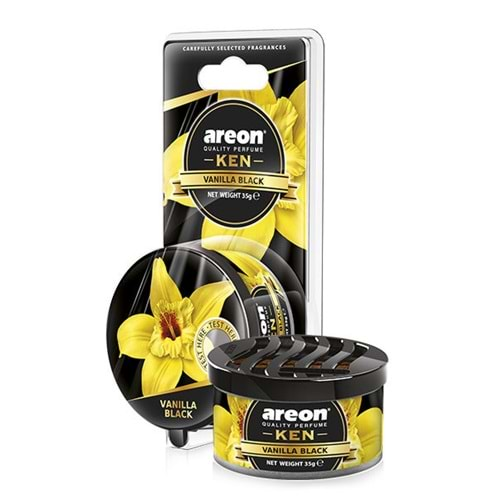 Areon Ken Blister Vanilla Black