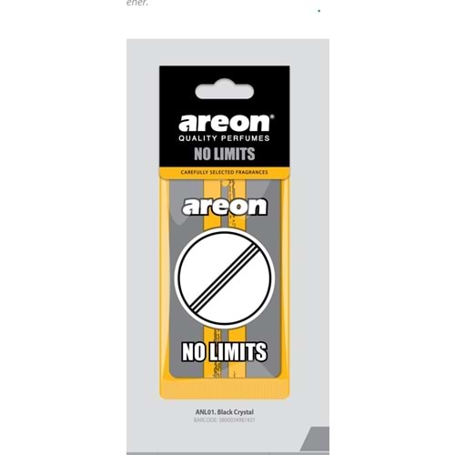 Areon No Limits Black Crystal