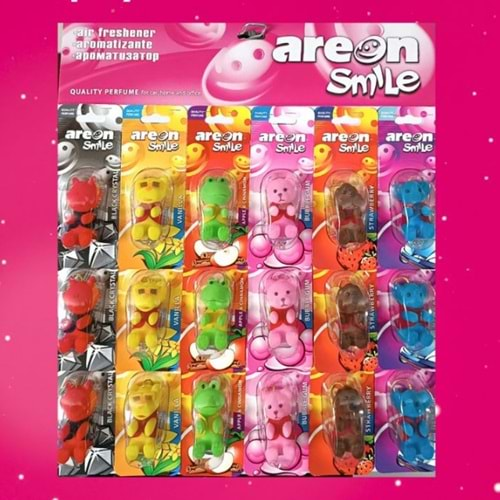 Areon Display Smile Blister 18 Li Karma Set