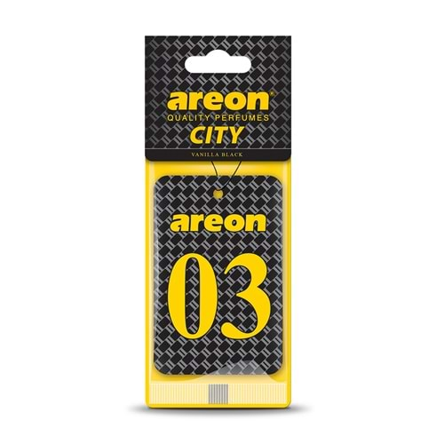 Areon City 03 Vanilla Black