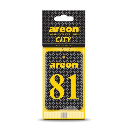 Areon City 81 Vanilla Black