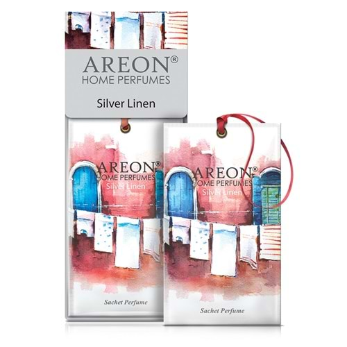 Areon Sachet Perfume Silver Linen