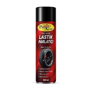 PROCAR AEROSOL LASTİK PARLATICI SPREY 500ML