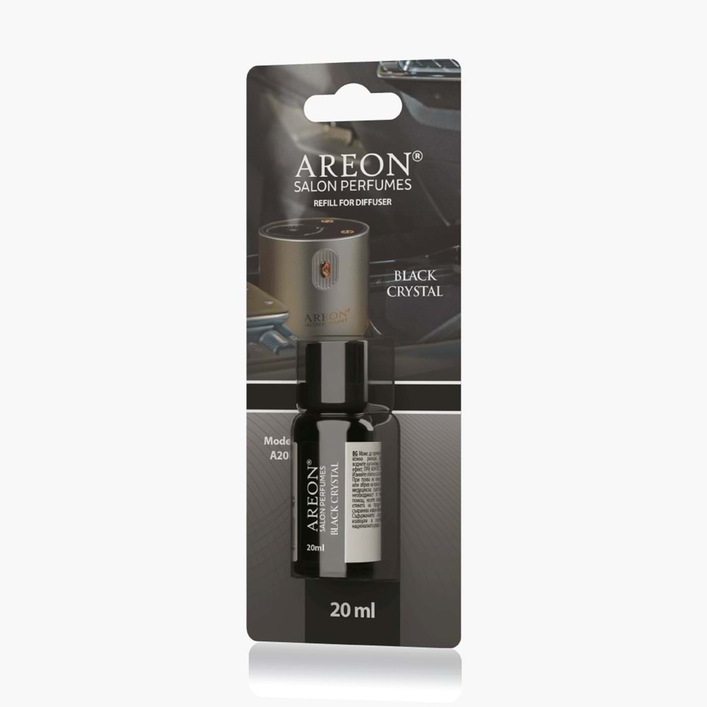 Areon Car Perfume Refill 20ml Black Crystal