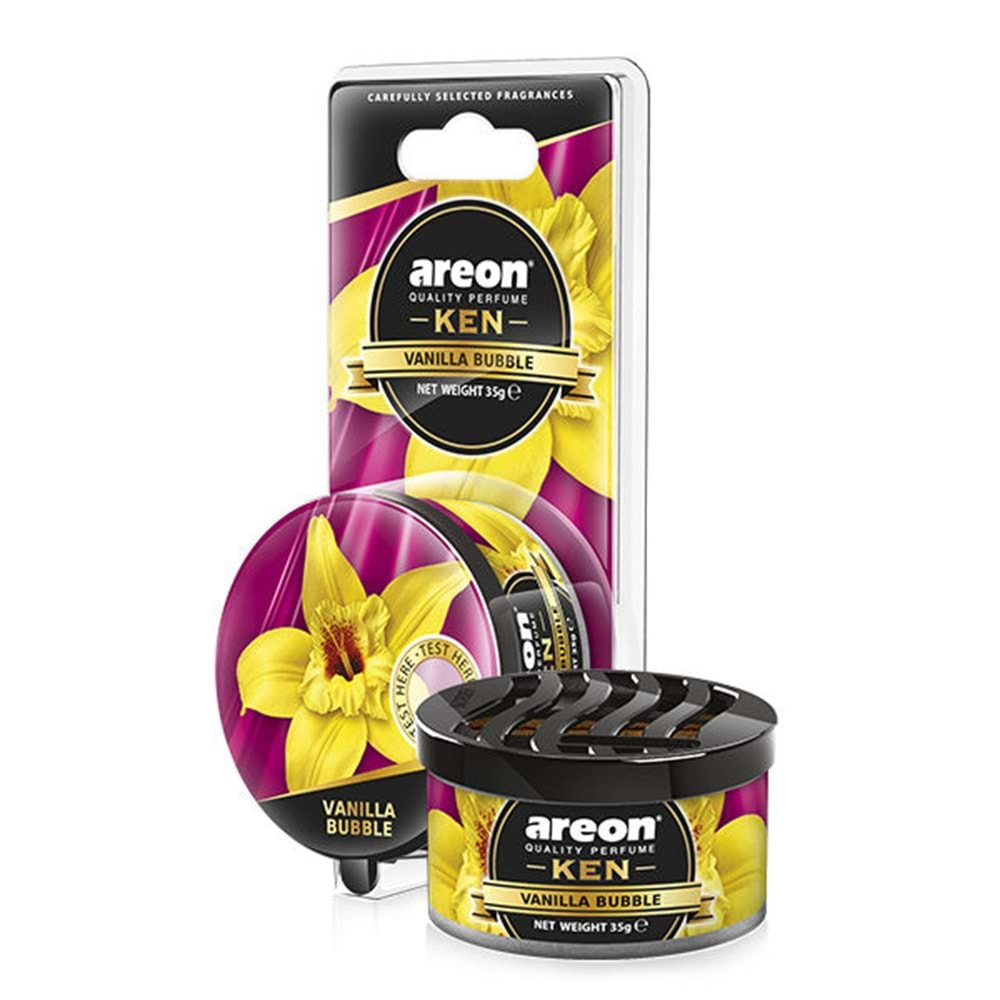 Areon Ken Blister Vanilla Bubble