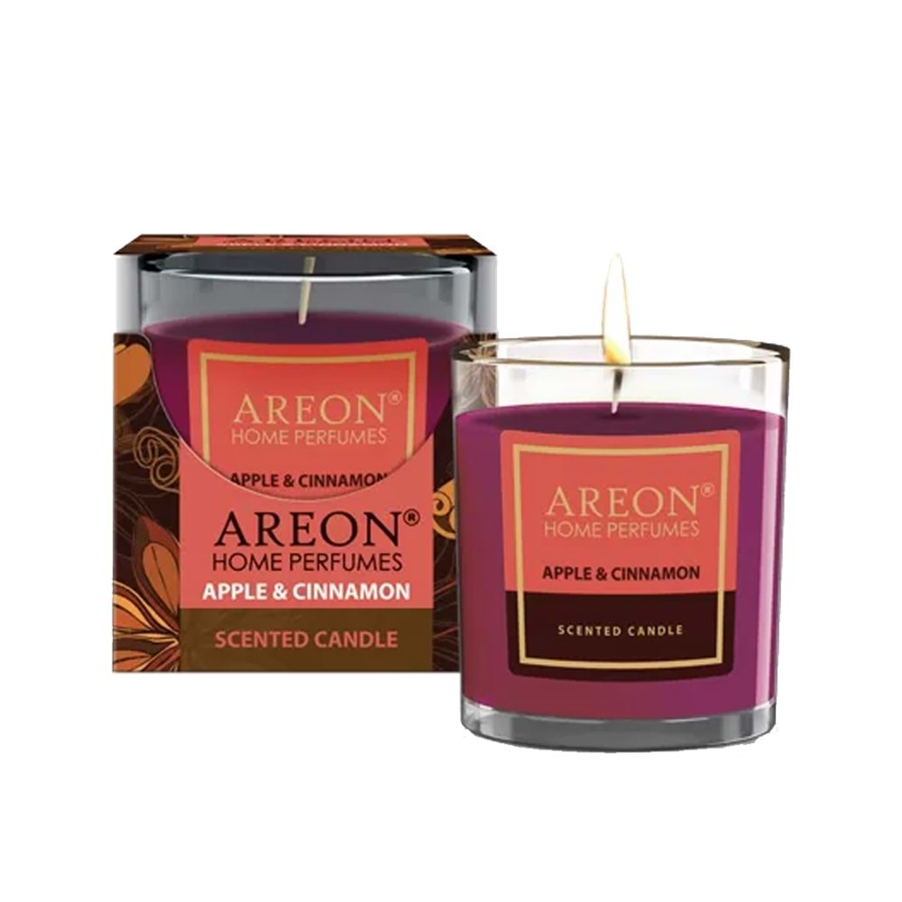 Areon Candles 120gr Apple Cinnamon