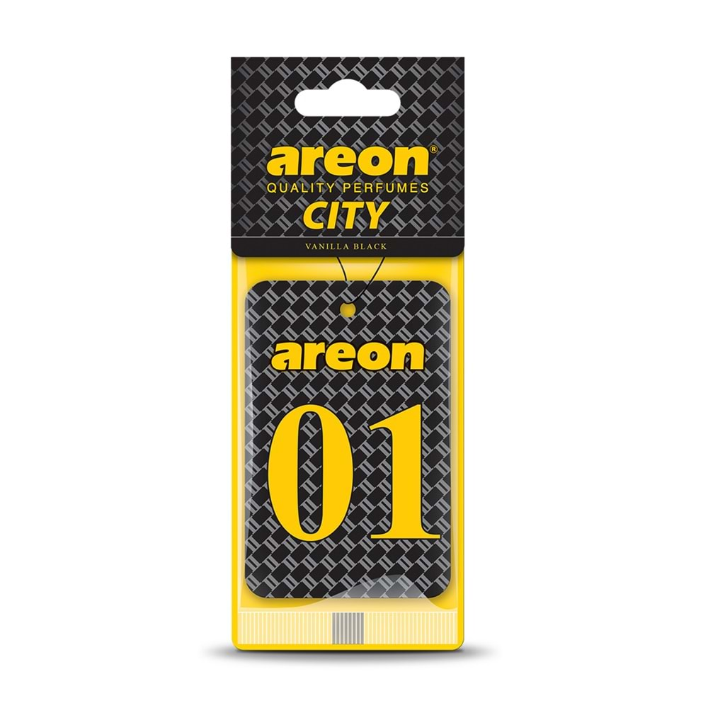 Areon City 01 Vanilla Black