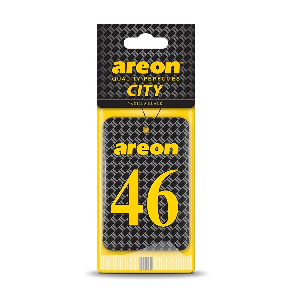 Areon City 46 Vanilla Black