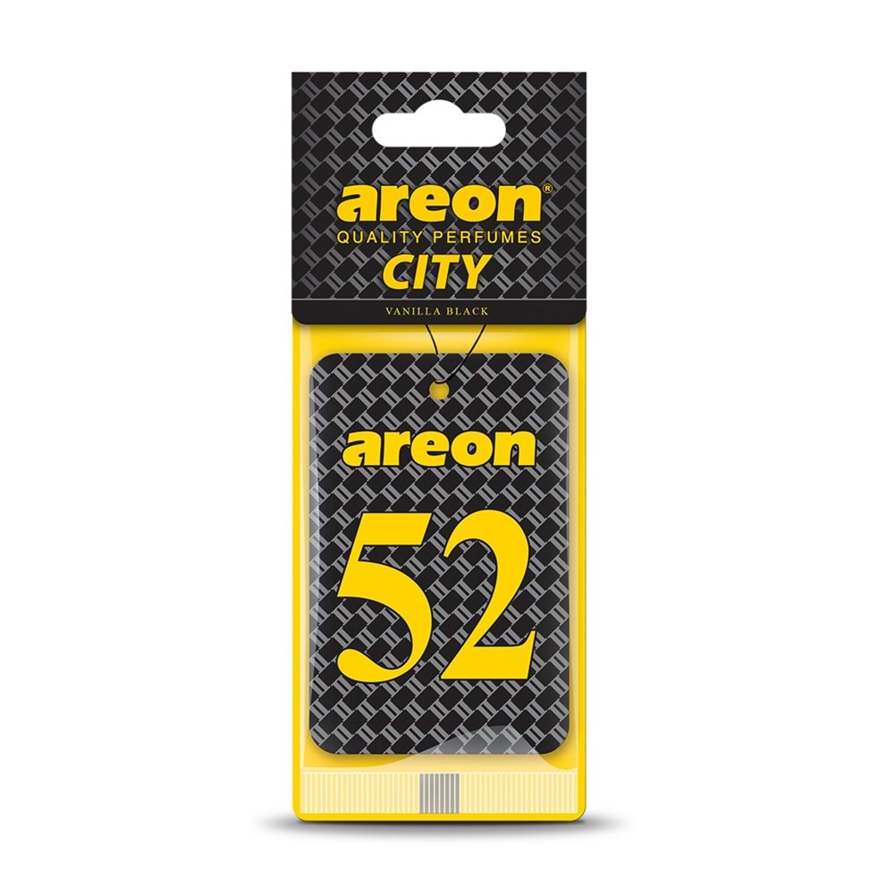 Areon City 52 Vanilla Black