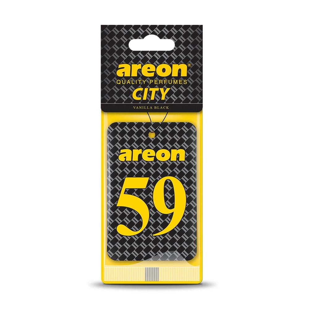 Areon City 59 Vanilla Black