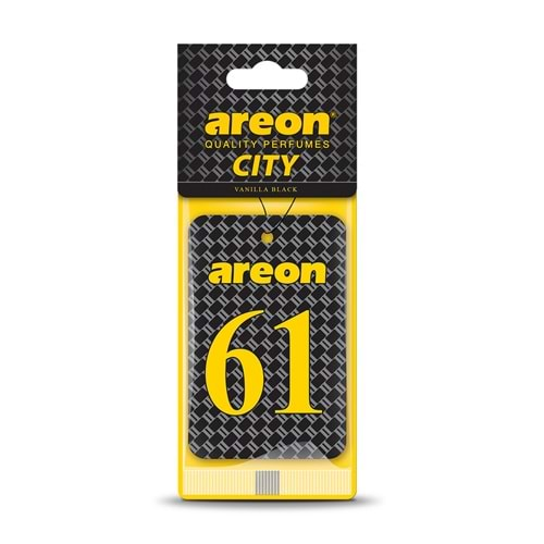 Areon City 61 Vanilla Black