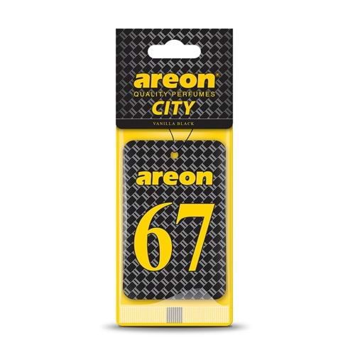 Areon City 67 Vanilla Black