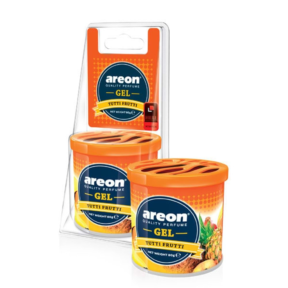 AREON GEL CAN BLİSTER TUTTI FRUTTI