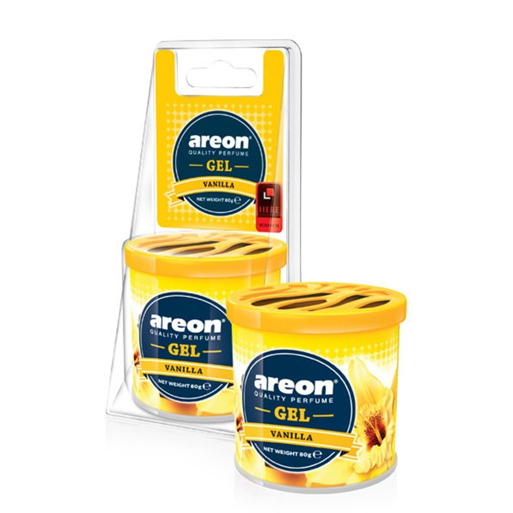 AREON GEL CAN BLİSTER VANILLA