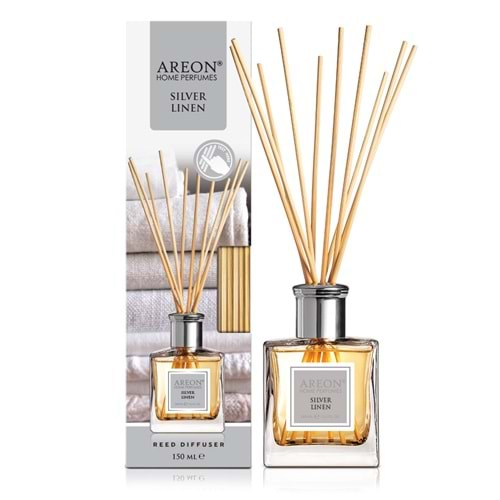 Areon Home Perfume 150ml ( New Design ) Silver Linen