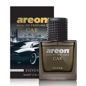 Areon Car Perfume 50ML Silver