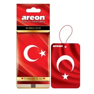 Areon Türk Bayrağı Bubble Gum